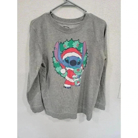 Lilo‎ and Stitch Christmas Sweatshirt size med #1 - Picture 1 of 3
